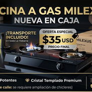 Cocina para Gas MILEXUS* — nueva, en caja 📦 - Img 57197115