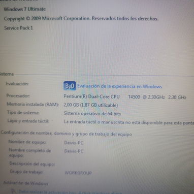 Vendo laptop toshiba funciona peel tiene problema en el teclado al pv 53152736 o WhatsApp - 5/5