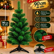 Árbol verde de Navidad de 90 cm de alto (uhf) - Img 58301643
