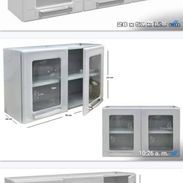 Estantes para cocinas aéreos dobles y triples nuevo. en caja importados - Img 51347854