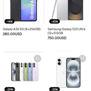 Celulares Xiaomi - iPhone - Motorola - Alcatel - iTel - Blu - honor- ZTE - 3/10
