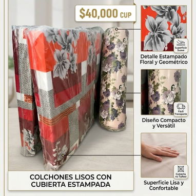Súper calidad esto y más con mensajería gratis y almohadas incluidas si deseas (características en las fotos) - Img 127191390