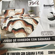 Edredones talla full de 5 piezas - Img 57952587