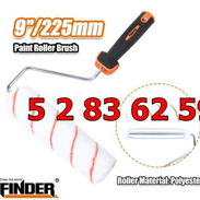 Rodillo Pintura 225mm para Interiores FINDER, Brocha Rodillo 9 Pulgadas Aplicación Sin Manchas VPT-0043 - Img 54486163
