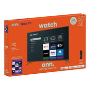 470 USD Smart TV de 50 pulgadas 🆕4K marca ONN - Img 45572777