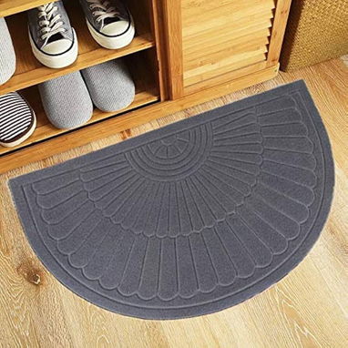 Alfombra de entrada con diseño semicircular (media luna) _tm7*____ - 7/8