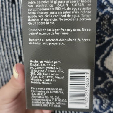 PAQ DE 10 SALES DE REHIDRATACION - 2/2