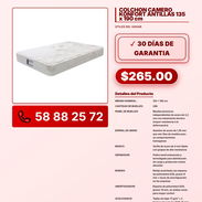 COLCHON CAMERO KONFORT ANTILLAS 135 x 190 cm VPT -0314 - Img 57840769