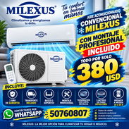 ❄️🚨CON MONTAJE INCLUIDO 🥶 SPLIT DE 1T MILEXUS - Img 58048163
