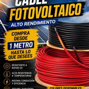 Cable fotovoltaicos calibre 10 y 12 - Img 56781080