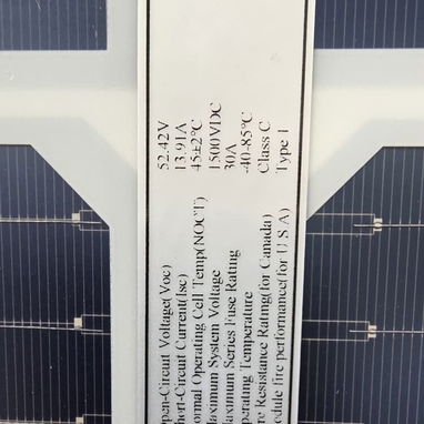 Panel solar de 580w - 3/3