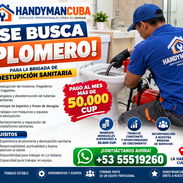 # 🔧 ¡SE BUSCA PLOMERO EN LA HABANA! 🚨 - Img 58047501