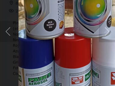 Spray premium de pintura colores variados contáctenos x WhatsApp - Img main-image-44243141