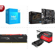 KIT GAMER📢 Radeon RX 6600 8GB | Core i3 14Gen | Gigabyte B760M | HyperX Fury RGB 8GB 📞51-816607 - Img 45628816