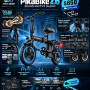 Bicicleta eléctrica pleglable - Img 57470889