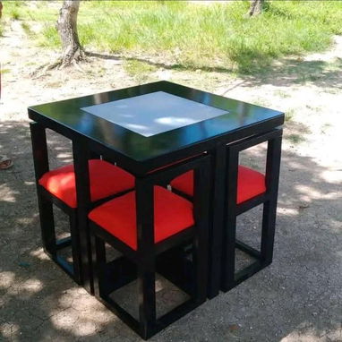 🌸🪑JUEGO DE COMEDOR PARA ESPACIOS PEQUEÑOS ( HOGAR O NEGOCIO) CATÁLOGO AL PRIVADO - 2/4