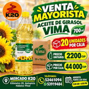 Venta de aceite de girasol Vima de 700 ml por caja - Img 57846672
