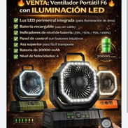 Ventilador recargable f6 - Img 56360653