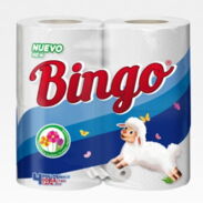 Papel higiénico Bingo 170 hojas    14-3-2024 - Img 45207468