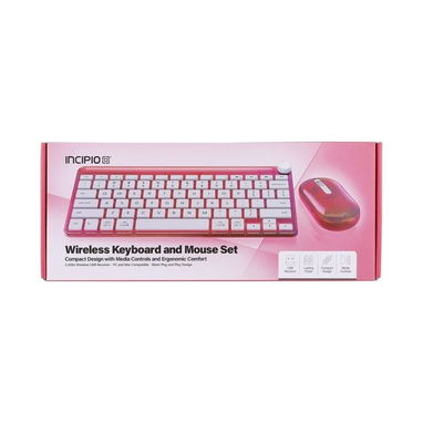 Combo Inalámbrico Incipio Teclado Slim y Mouse Translucent Irisdescent en La Habana - Img 121546573