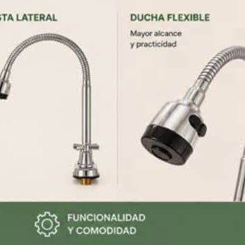 Para mejorar tu hogar: Grifo GREENPRO Cromado Flexible 💎 Calidad premium – Precio de remate: $17 USD. 📞56249037 - Img 122798474
