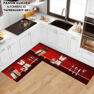 Alfombra de Cocina de 2 piezas - Img 117295103