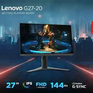 Monitor Lenovo 27" FHD IPS 144Hz 1ms G-Sync - Img 56114488