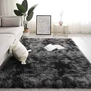 Alfombra decorativa tipo peluche - Img 55800846