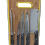 Set de Cuchillos Profesionales con Tabla de Corte (cv) - Img 51060450