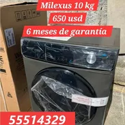 LAVADORA SECADORA AL VAPOR 10KG MILEXUS, ENTREGA DE FACTURA. VARIEDAD DE LAVADORAS AUTOMÁTICAS Y SEMIAUTOMÁTICAS - Img 55965281