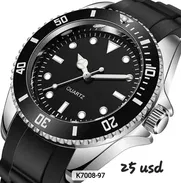 Relojes para  hombre de acero inoxidable . Pulso y esclabas de oro para mujer  . anillo de hombre de oro - Img 49239984