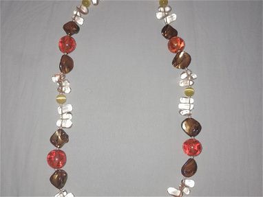 Collar de Ámbar,  Perlas y Quarzo - Img main-image