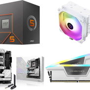 🪩 Kit Style 🪩 Asus ROG Strix B650-A Gaming🔻32GB Corsair Vengeance RGB🔻Cooler Master Hyper 212 Pr🔻Ryzen 5 8 📦0km - Img 53449762
