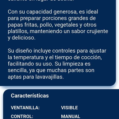 Freidora de Aire - Img 125543321