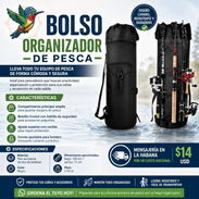 BOLSO DE PESCA. BOLSA PARA CAÑAS DE PESCAR - Img 56404787