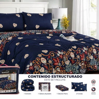 Juego de sábanas y juego de edredón - 6/8