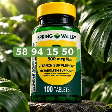 Vitamina B12 Spring Valley - 3/3