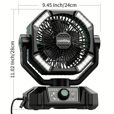 Ventilador recargable Coldsky 20000mA - 3/4