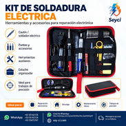 Juego de soldadura electrónica en estuche - Img 57452932