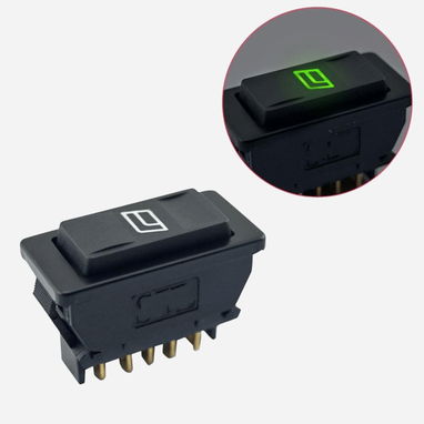 Tecla Universal para Ventanillas Eléctricas – Interruptor 5 Pines 12V - 6/9