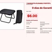 Seguridad y bienestar con la Banqueta plegable portátil original VPT#-0035 - Img 55424803
