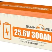Se vende Batería de lifepo4 25.6v 300ah ideal para sistema solar - Img 58161594