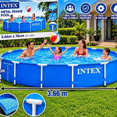Piscinas para disfrute en familia. ✨ - 3/5