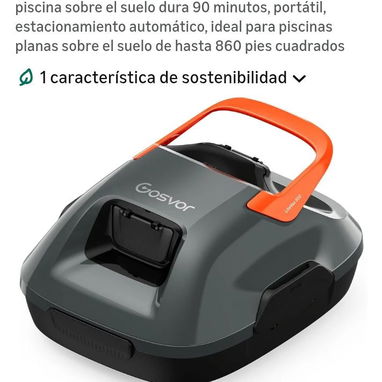 Aspiradora para piscina inalámbrico 90 minutos - Img 121490763