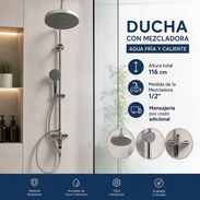 Ducha con Mezcladora para agua fría y caliente - Img 58038358