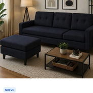 Sofa con puff - Img 56733966