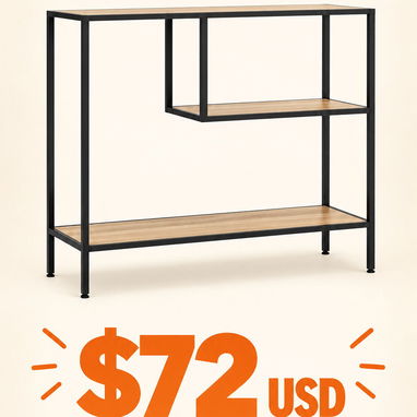 Muebles y Estantes Modernos MDF / Metal - 7/9