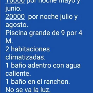 RENTA DE CASA EN GUANABO CON PISCINA Y RANCHON - Img 118743998