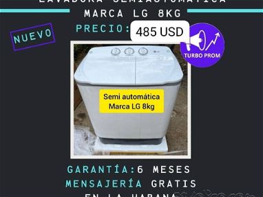 Vendo lavadora semiautomática - Img main-image-45732628