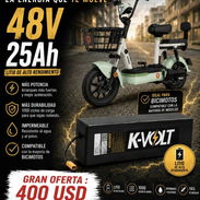 Baterías para bicimotos k volt. Garantía se 6 meses - Img 56885882